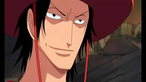 One piece AMV (PARANOIA) - ACE (fire) VS BLACKBEARD (darkness)