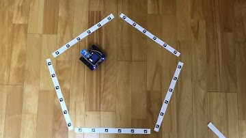 【UnitV】Apriltagを使ってロボットをコントロールする実験 - 2【M5stack】