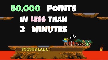 Joust Arcade: 50,000 Points in 1:56!