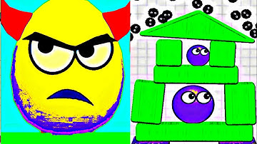 Draw to Smash Puzzle VS Hide Ball Brain Teaser Logic Puzzle Teaser Double Play