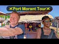 Driving tour of port morant jamaica with tom and madge