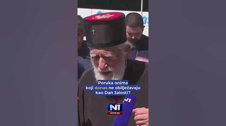 Mitropolit Crnogorske pravoslavne crkve: Taj nije čovjek koji ne priznaje genocid u Srebrenici