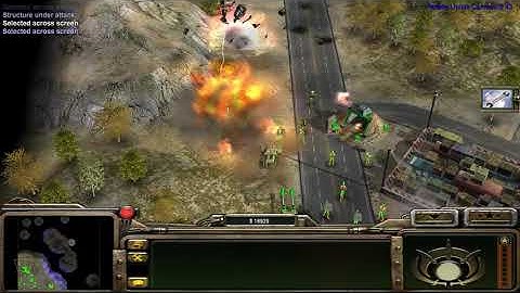 Command & Conquer Generals - GLA - Mission 5 - Toxic Waste Facility BRUTAL