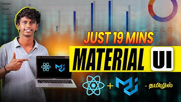 Learn Material UI in 20 Mins  in Tamil | React Material UI Project Tutorial [2025]