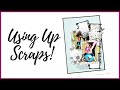 Using up Scraps! | 9x12 Scrapbook Layout | Stash Kit