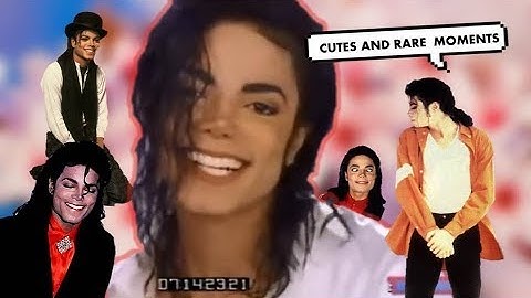 Michael Jackson - Cute and Rare Moments l KING OF PERFECTION