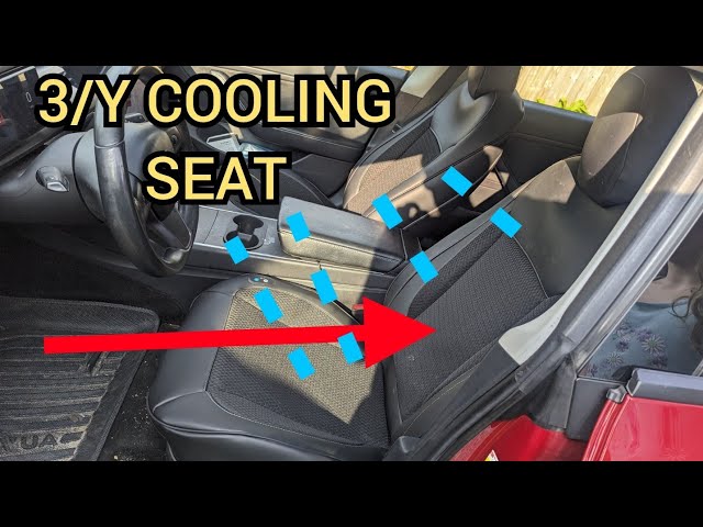 Model 3/Y Ventilated Cooling Seat Cover