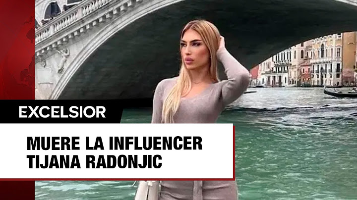 Muere la influencer Tijana Radonjic; entra en pánico y cae de parapente