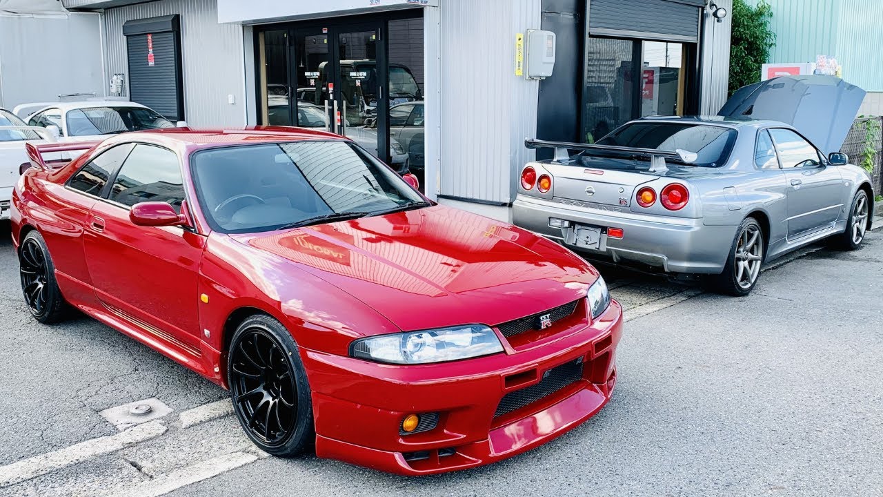 Type R Outbound And Red R33 Gtr Arriving Youtube