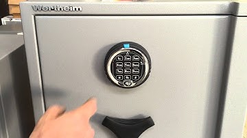 How to change the battery on a S&G Titan electronic safe lock