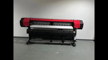 1.6m xp600 single head Eco-solvent printer #ecosolventprinter #printer