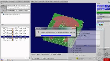 NCPLOT - automatic shop floor documentation of  APT-Files from CATIA
