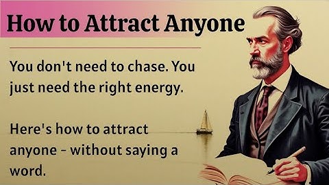 How to Attract Anyone Easily || Improve Your English Fluency ✅