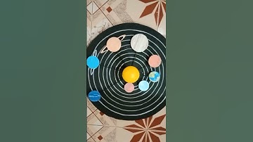 solar system working model for science exhibition project | Solar System Model #solarsystem #project