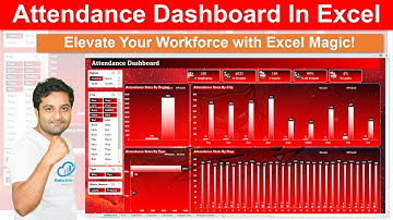 Create an Attendance Dashboard in Excel in Under 30 Minutes! 2025
