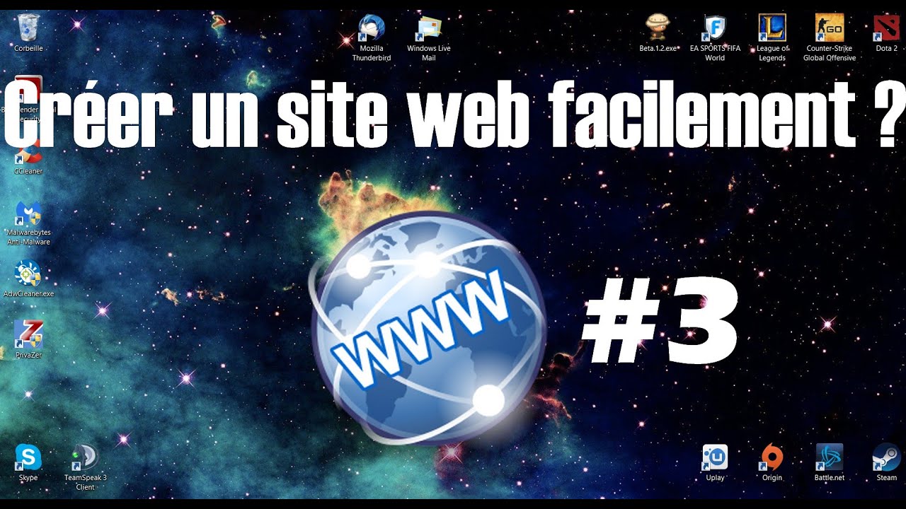 [Tuto] Comment créer un site web facilement et gratuitement #Episode 3 ...