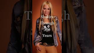 Shakira-(Through The Years In 12 Seconds!)