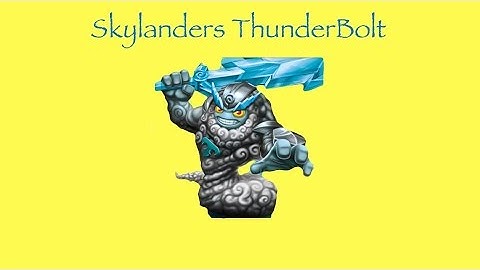 Skylanders  Trap Team Thunderbolt Path Upgrade