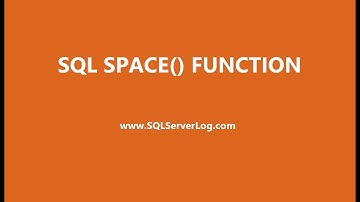 SQL SPACE() Function
