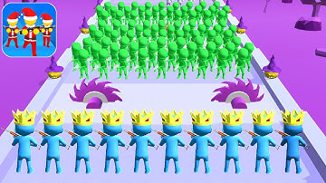 Gun Clash 3D New Update Gameplay (iOS, Android) Walkthrough Part 143 | Level 1501-1510