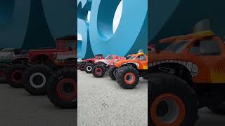 RC Monster Jam World Finals Pit Party Truck Lineup