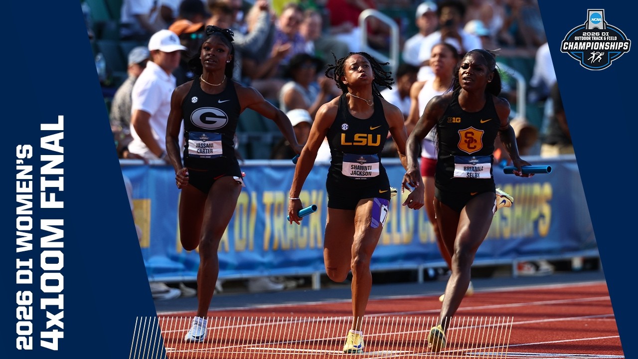 Women's 4x100m relay final - 2026 NCAA outdoor track and field championships