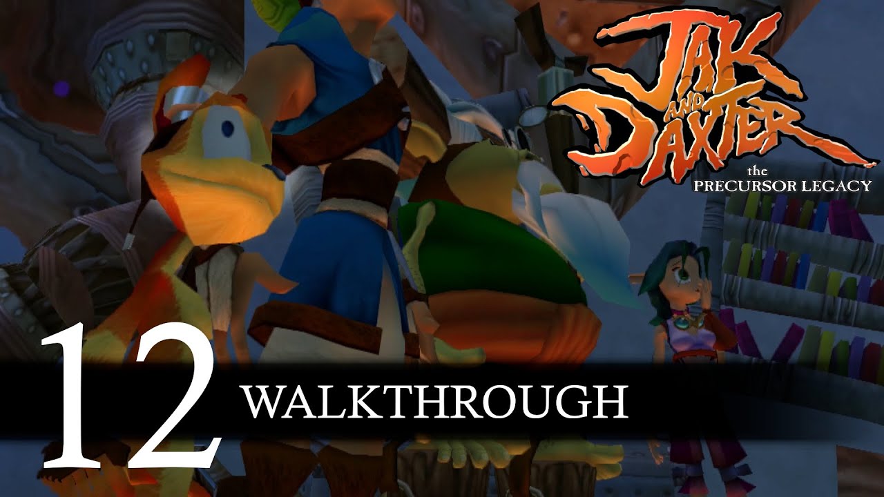 Jak and Daxter: The Precursor Legacy 100% Walkthrough Part 12 Volcanic Crater (No Commentary)