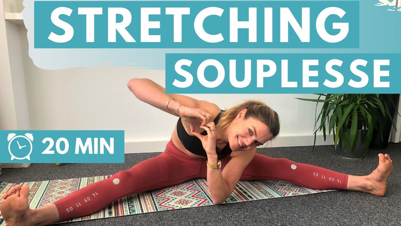Routine stretching DBUTANT pour gagner en souplesse 20 min