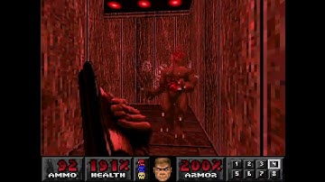 The Ultimate Doom - PSX Master Edition - [UV] - M45: Tenements - 100% Kills & Secrets