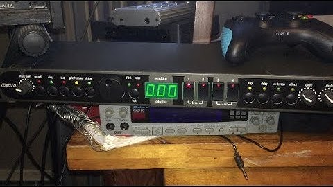 DOD Dimension 12 Digital Delay Informal demo