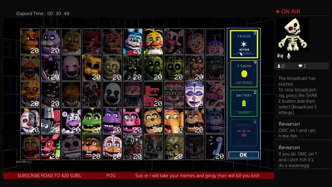 Фнаф 50/20. Челленджи для ultimate custom night. Как открыть секретнцю диодог в ультимейт кастом найт. Fnaf 7 ultimate custom night. Ultimate custom night играть.