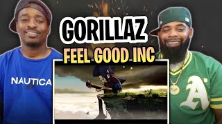 TRE-TV REACTS TO - Gorillaz - Feel Good Inc. (Official Video)