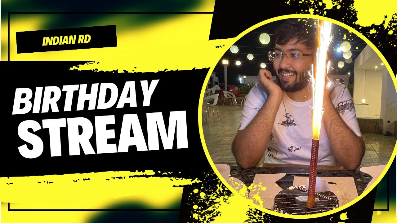 💖 BIRTHDAY STREAM | DARSHIT RATHOD |HTRP 4.0 | #hailhydra #htrp # ...