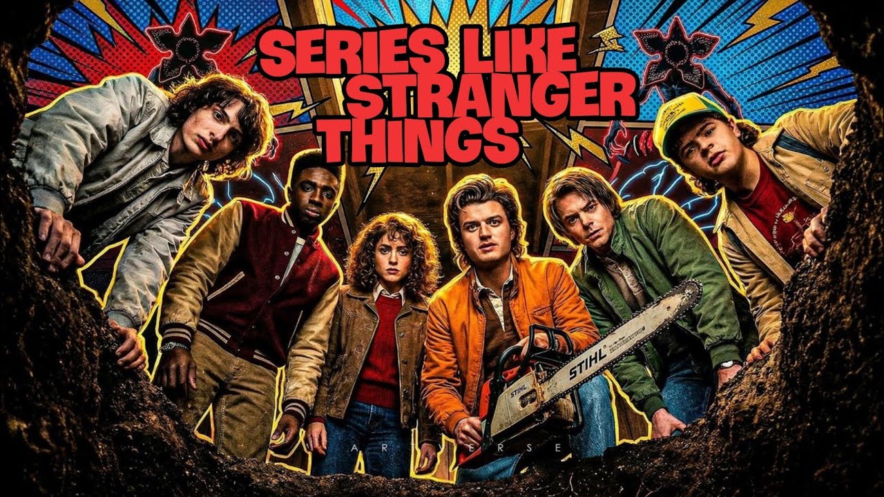 7 amazing web series that give Stranger Things–like vibes💥🔥