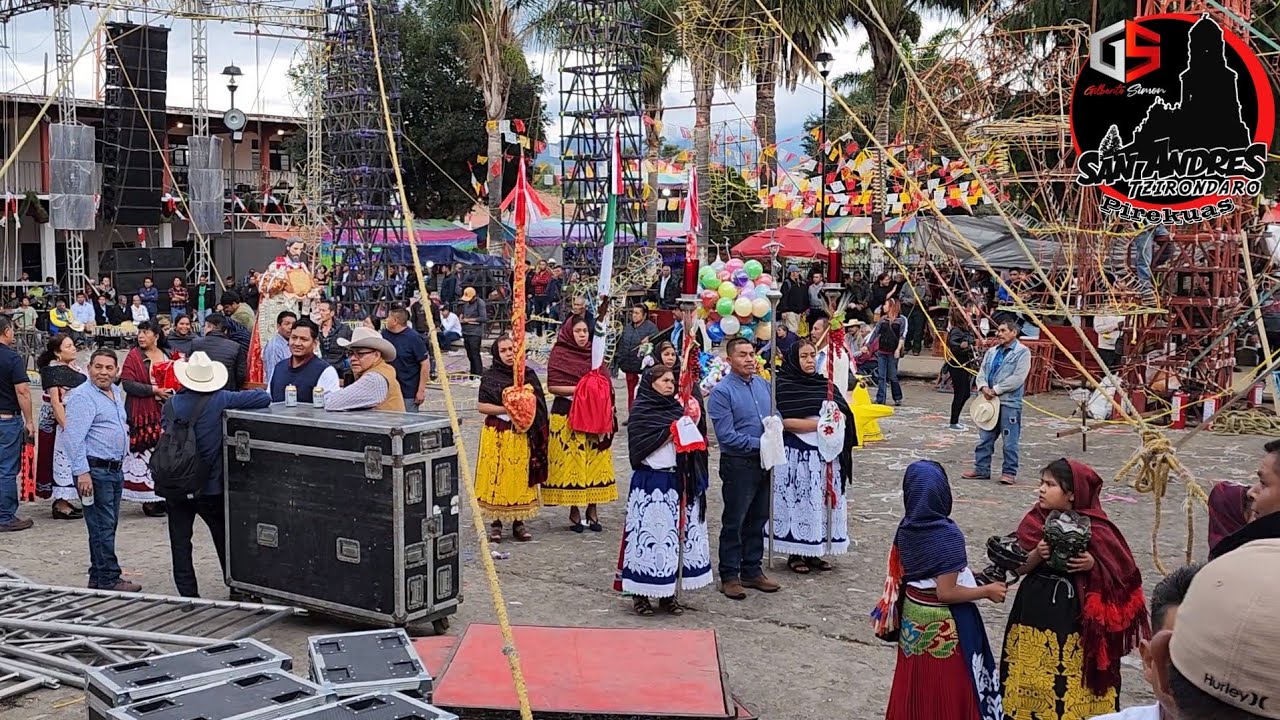 Fiesta Patronal San Andrés Tzirondaro 30 De Noviembre #2023 #michoacán #pirekuas #purhepecha #mex