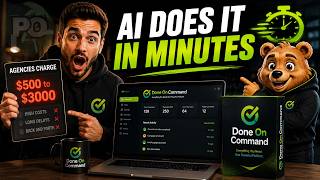 Agencies Charge 500 to 3000 for This Done On Command AI Does It in Minutes