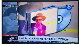 Afro jazz musician Lawi returns on SABC TV Morning Live with his single 'Zitsulo'
