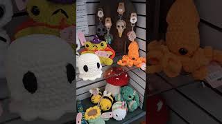 Plushie Restock Day #crochetpatterns #crochettoys #amigurumicrochet #kawaii #mushroom #aesthetic