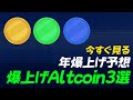 2025年に爆発する可能性のある注目のアルトコインTOP3🚀|今知っておくべき隠れた仮想通貨の宝石たち!