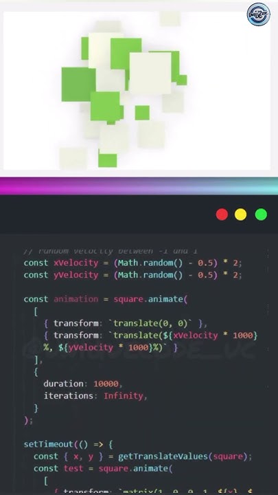 Animated tiles Background With HTML, CSS & JS #coding #webdesign # ...