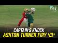 Captain’s Knock! Ashton Turner Finishes In Style ⚡| Islamabad vs Multan | M 4 | PSL 11 | MZB1K