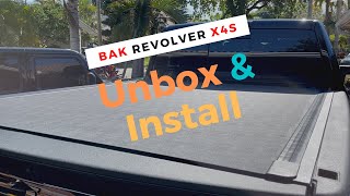 Best Tonneau cover  Bak revolver X4s  How to Install  Unboxing and fast Installation