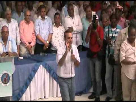 Luis Abinader juramenta candidatos en Valverde