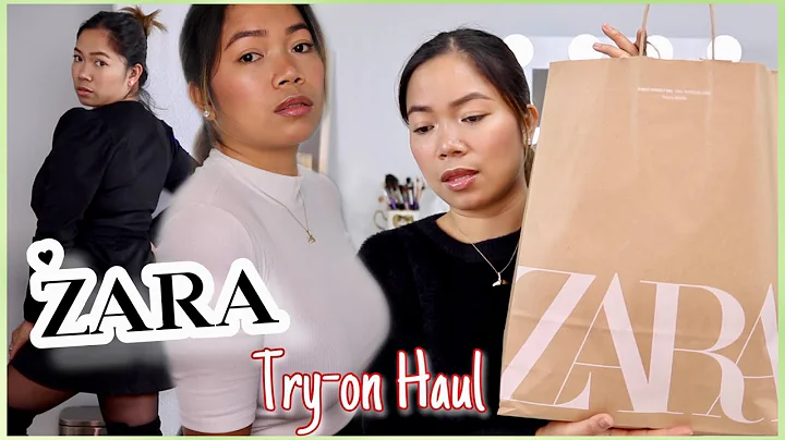 ZARA  HAUL & TRY-ON || MY NEW WARDROBE | Jean Hart...