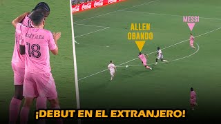 Debut De Allen Obando En El Inter De Miami
