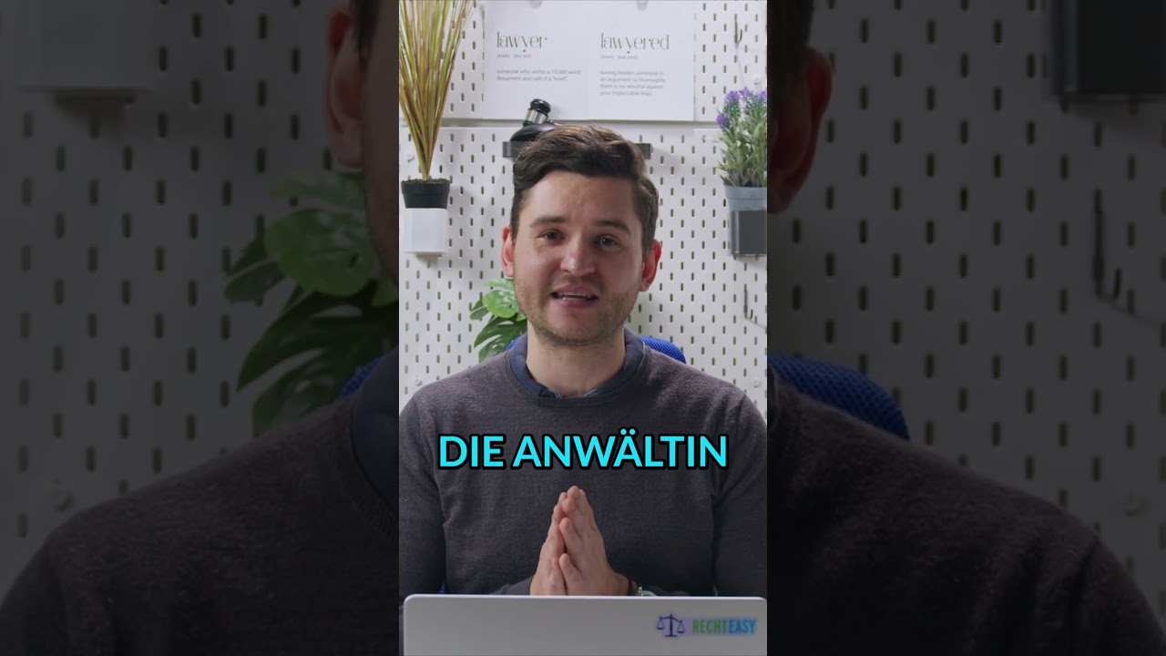Anwaltssprech: Warum Anwälte immer "es kommt darauf an" sagen 🤔👨‍⚖️💬 