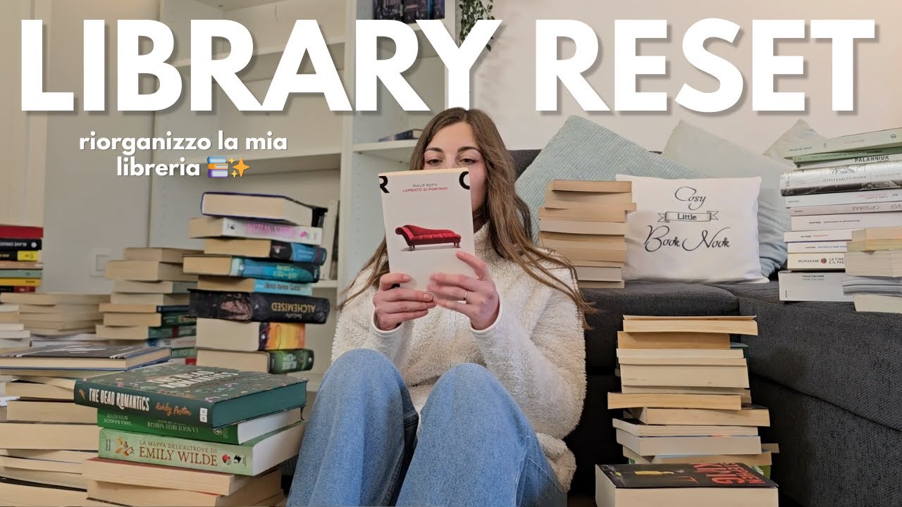 Svuoto tutta la libreria! 😱 Riorganizzazione 200+ libri