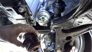 2013 Toyota Corolla S 1 8 L oil change first change how to