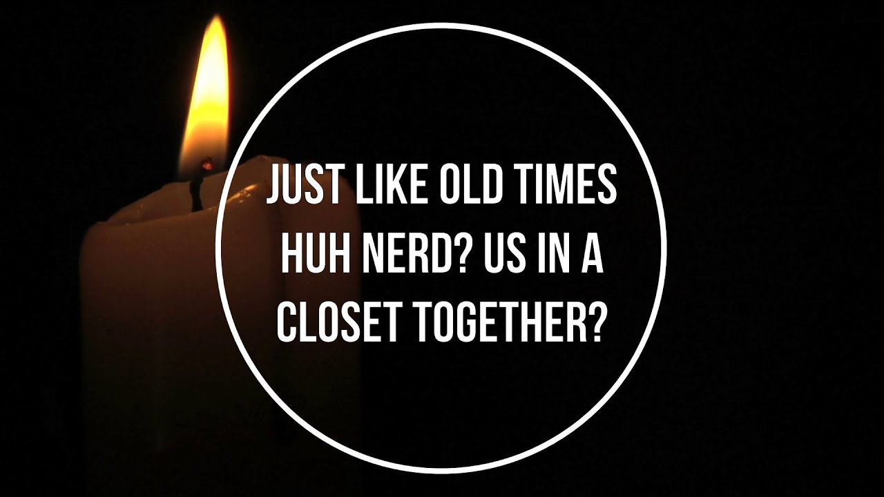 Your bully pulls you into a closet (Male Bully x Listener) (M4A)