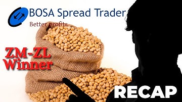 Soybean futures spread trading Recap | BOSA Spread Trader | NinjaTrader 8 | Ep. 3